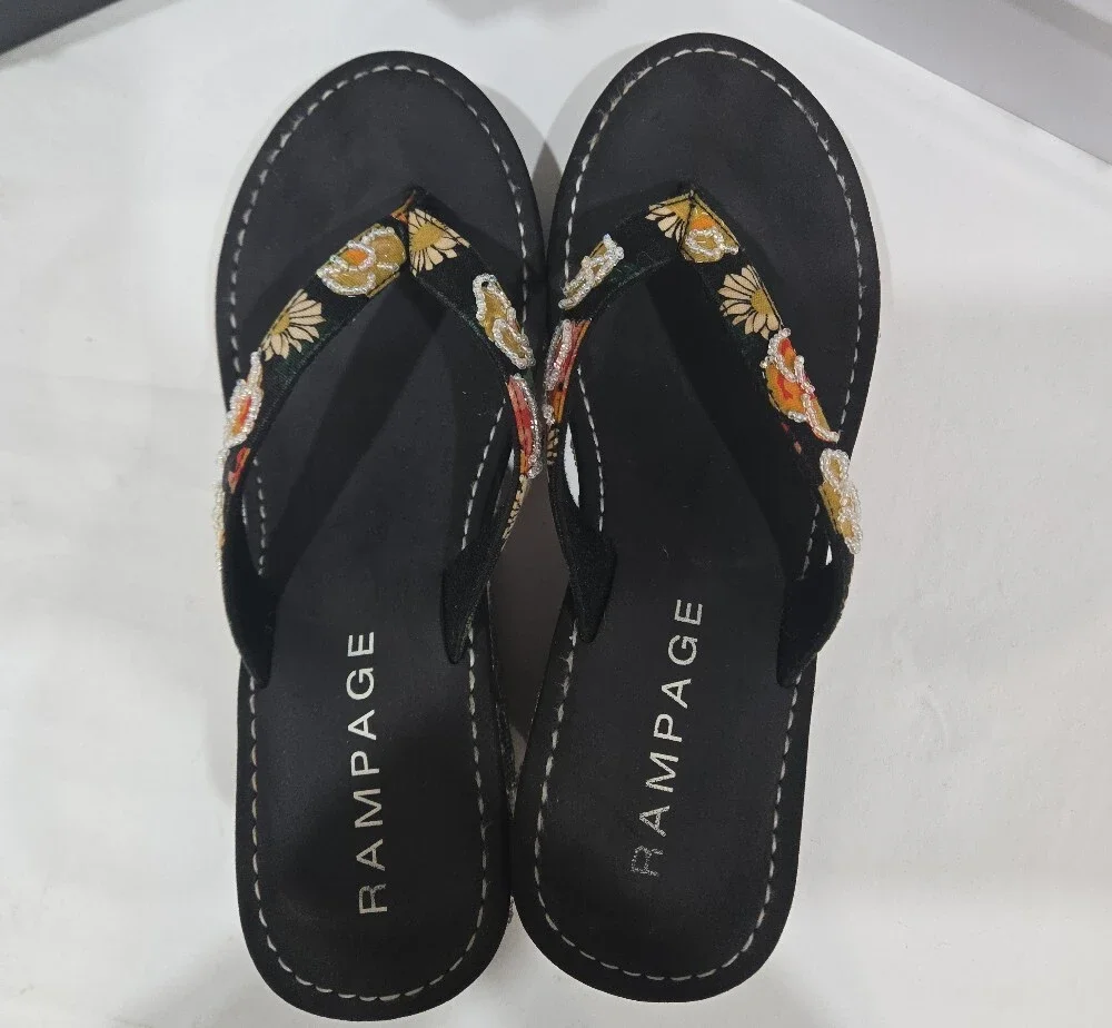Rampage black wedge